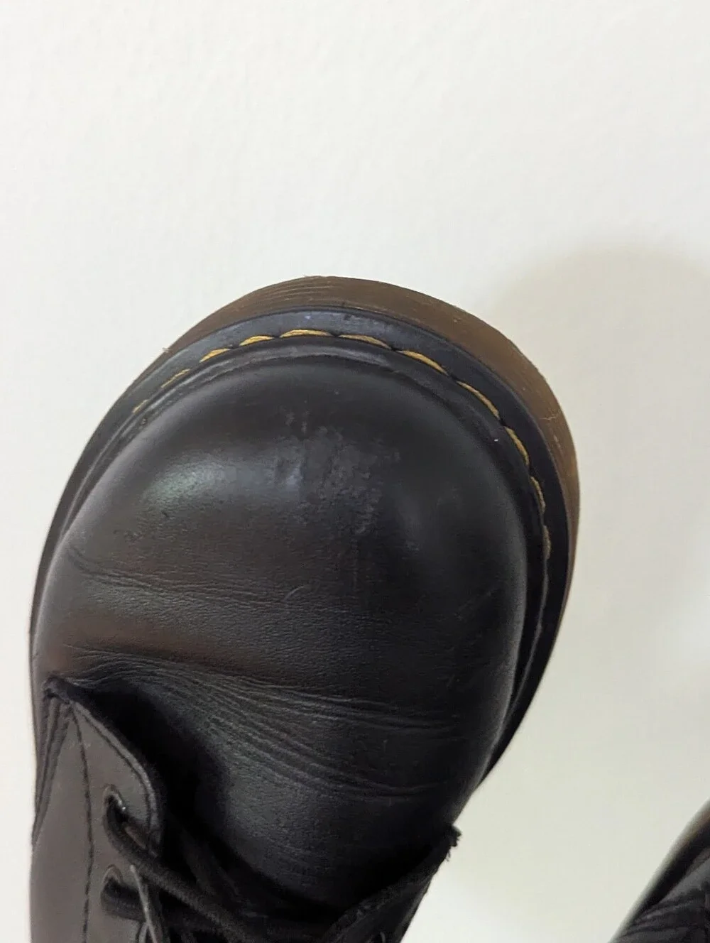 Dr. Martens 1460 Juniors Lace Up Boots Combat Black Size 3 US